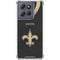 NFL New Orleans Saints Team Jersey Moto G Play 5G (2025) Clear Case